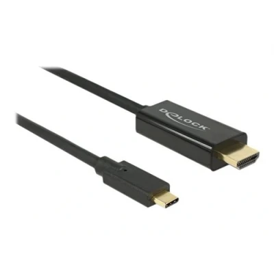 Image de Delock Adaptateur vidéo externe Parade PS171 USB C HDMI noir Pour la vente au détail