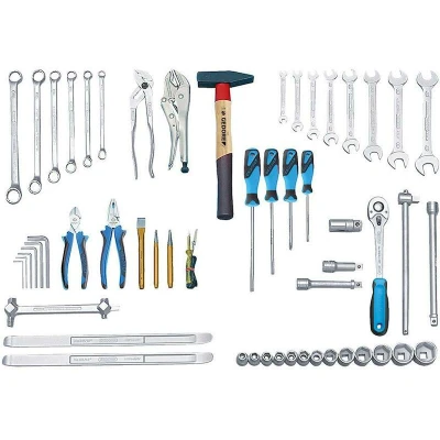 Image de GEDORE S 1151 A assortiment d&#039;outils tailles en pouces 69 pièces 6607280