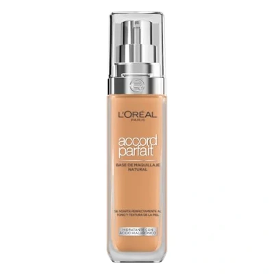 Afbeelding van L’Oréal Paris Accord Parfait Foundation 7.R/C Natuurlijk Dekkende met Hyaluronzuur en SPF 16 30 ml
