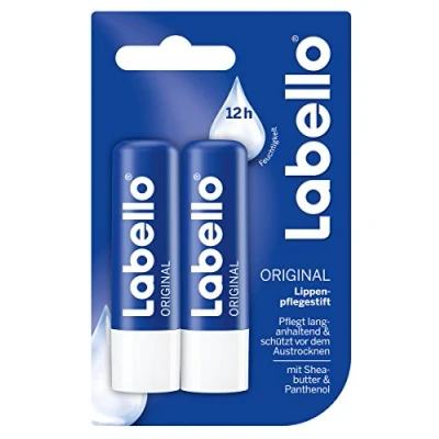 Afbeelding van Labello Classic Care Lippenbalsem Lip Balm 2 pieces 4.8g