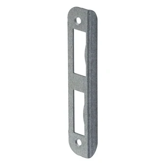 Afbeelding van Nemef Hoeksluitplaat afgerond 135 x 24 12 mm (LxBxH/B+LIP) staal verzinkt HP1266 din links