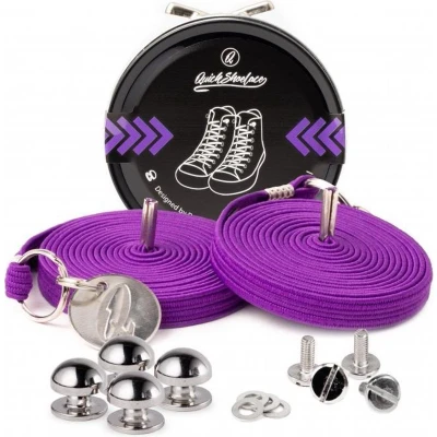 Afbeelding van Able2 Quickshoelaces casuel paars