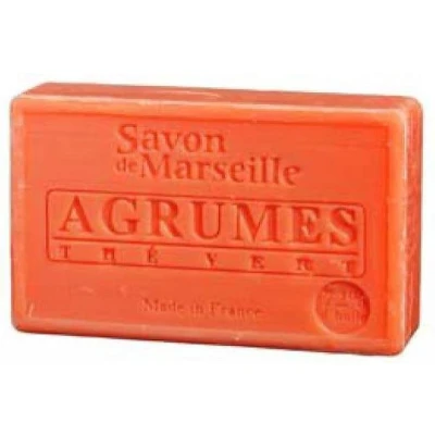 Afbeelding van Marseillezeep Agrumes &amp; groene thee 100g