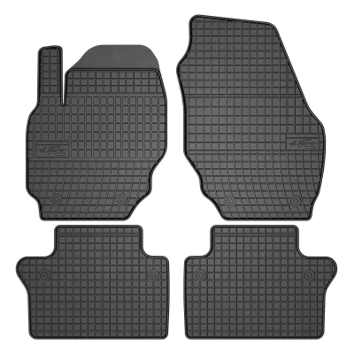 Afbeelding van FROGUM 542940 Vloermatset Rubber voor en achter 4 Zwart Op maat gemaakt