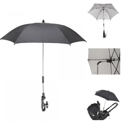 Afbeelding van Moni Zwart UV Buggy Parasol 110419