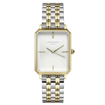 Afbeelding van Rosefield dames The Octagon horloge OWSS OWSSSG O48 in de kleur Geelgoud