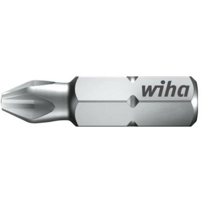 Afbeelding van Wiha 07856 Kruis bit PH 2 Chroom vanadium staal Gehard C 6.3 3 stuk(s)