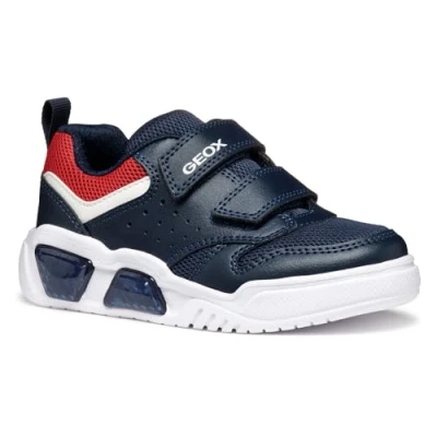 Afbeelding van Geox Babyschoenen voor kinderen, Maat: 29, Navy red Kunststof/ textiel