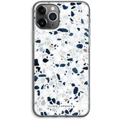 Afbeelding van Case Company® hoesje geschikt voor iPhone 11 Pro Max Terrazzo N1 Soft Cover Telefoonhoesje Bescherming aan alle Kanten en Schermrand