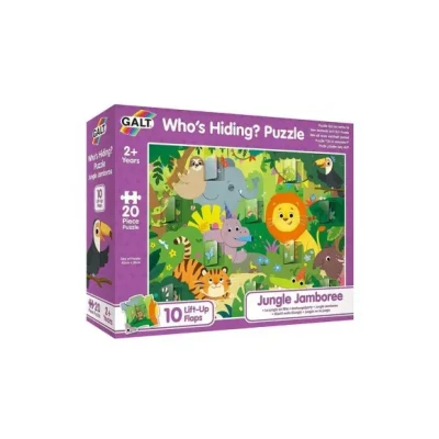 Afbeelding van Galt Who&#039;S Hiding Puzzle Jungle Jamboree