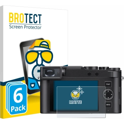 Afbeelding van BROTECT Screenprotector voor Leica D Lux 8 Folie Beschermfolie matte (6 Stuks)