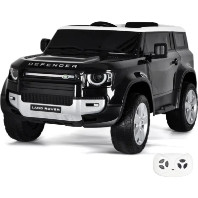 Afbeelding van Elektrische Kinderauto Landrover Defender Zwart
