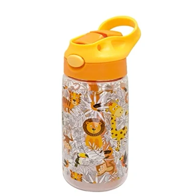 Image de Nerthus FIH 916 Bouteille Safari pour enfants, réutilisable et sans BPA ergonomique, robuste, durable, légère pliable Embout buccal