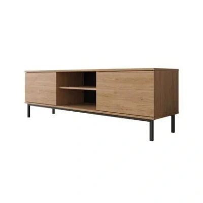 Afbeelding van Meubella TV Meubel Queen Eiken 150 cm