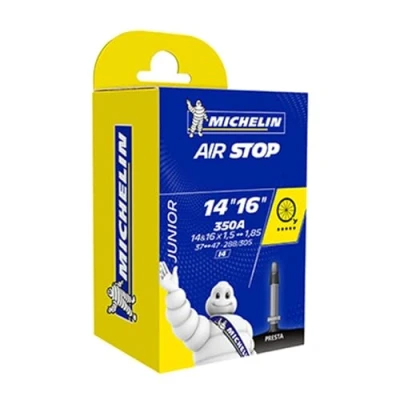 Image de Chambre a air velo 16 x 1.75 350a michelin i4 valve presta 36mm 99g