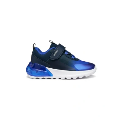 Afbeelding van Geox J Magnetar Boy B Abx Sneakers voor jongens, Koningsblauw