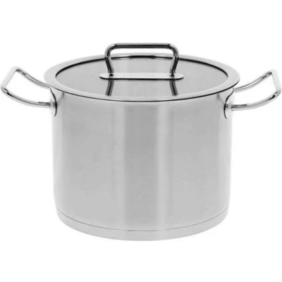 Afbeelding van Demeyere Diverto 3 Soeppot 24 Cm Met Glasdeksel, 7 Liter