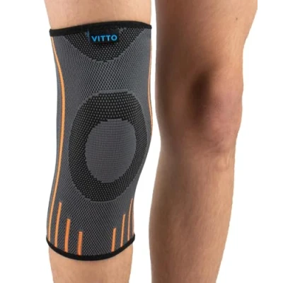 Afbeelding van VITTO Kniebrace voor kinderen Osgood Schlatter kinderen, jongens en meisjes van 2 tot 10 jaar (L)