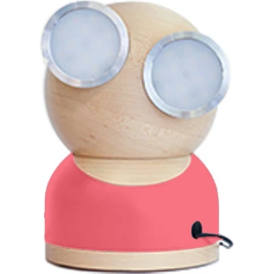 Afbeelding van DesignNest Mr Watt Goggle Lamp Red