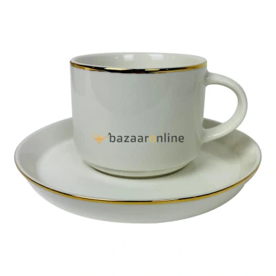 Afbeelding van Bricard Lunel Koffieset Goud 12 delig