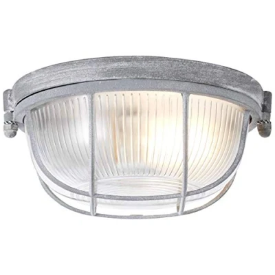 Afbeelding van Brilliant 94480/70 Lauren Plafondlamp LED E27 40 W Beton grijs