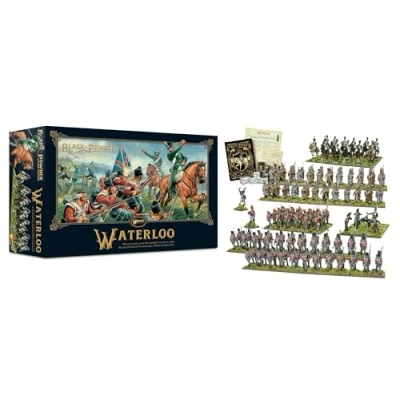 Afbeelding van Warlord Games 301510002 Waterloo Second Edition starterset Black Powder Napoleontische accessoires ongelakt