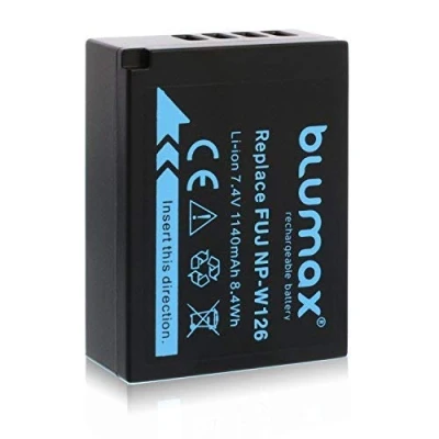 Afbeelding van Blumax Accu compatibel met Fujifilm NP W126s W126 Fuji XT 3 200 X A7 (1140 mAh)