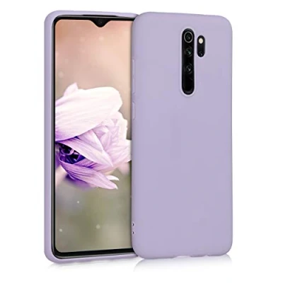 Afbeelding van kwmobile telefoonhoesje geschikt voor Xiaomi Redmi Note 8 Pro Hoesje smartphone Back cover in lavendel