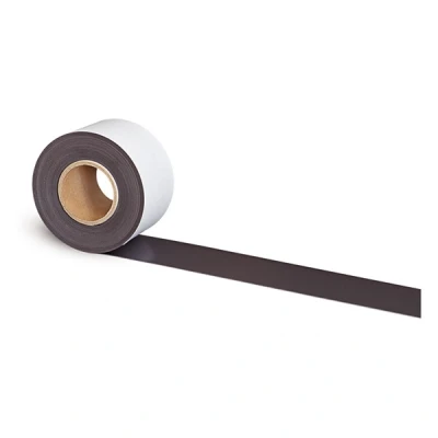 Image de Bande magnétique auto adhésive noire Largeur 1 à 10 cm Maul
