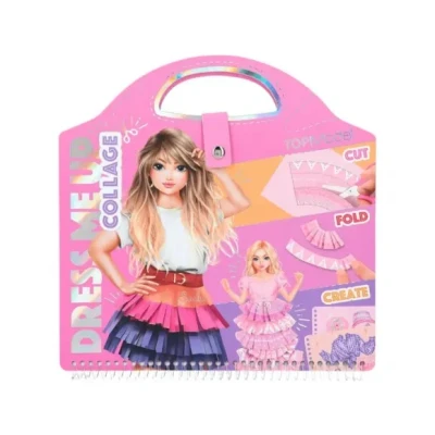 Afbeelding van Depesche 13574 Topmodel Dress Me Up stickerboek met 20 pagina&#039;s voorgedrukte ballerina motieven om zelf te maken, knutselpapier en 5 vellen stickers inbegrepen