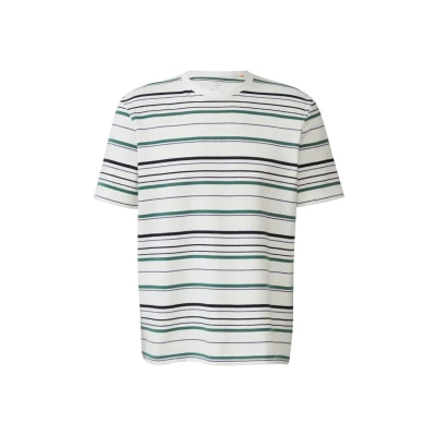 Afbeelding van Q/S designed by T shirt Maat XXL Mannen 02G0 WHITE katoen