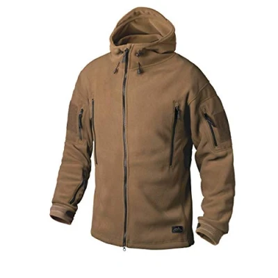 Afbeelding van Helikon Tex Patriot jas dubbel fleece gevlekt camouflage, Coyote