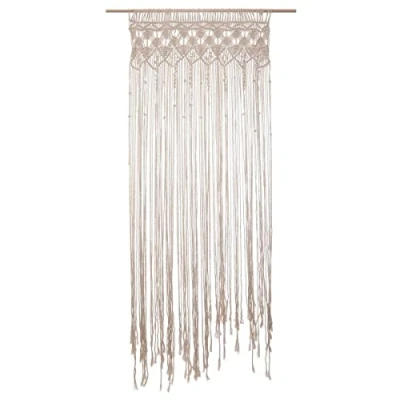 Afbeelding van Wandkleed Macramé Bohemian Ivoor Wit 90 x 200 cm