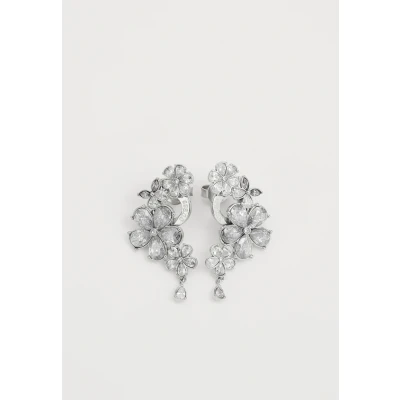 Afbeelding van Guess Oorbellen silvercoloured, Dames, Maat: One Size, Silver/coloured