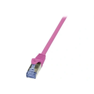 Image de LogiLink PrimeLine cordon de raccordement 3 m rose
