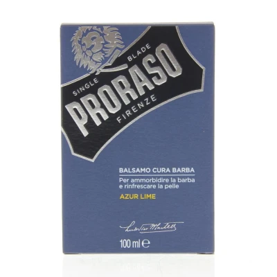 Afbeelding van Proraso Single Blade baardbalm Azur Lime 100ml