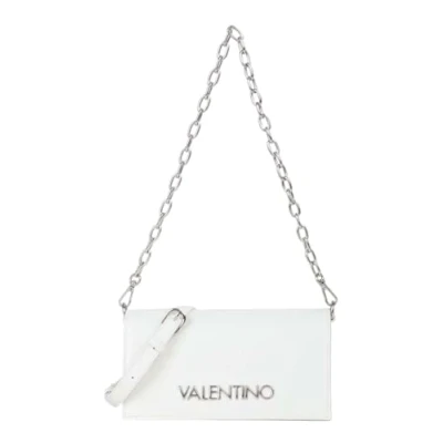 Afbeelding van VALENTINO Schoudertas Avondtas Stefany Flap Bag Bianco Wit