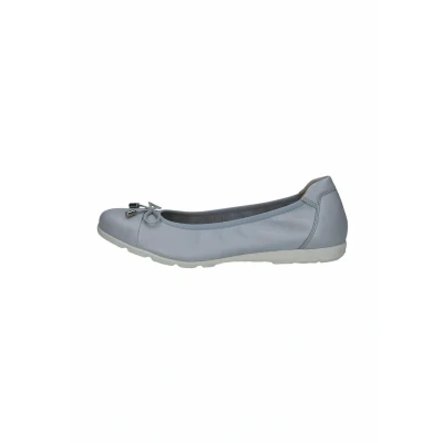 Afbeelding van Caprice Ballerina&#039;s, Dames, Maat: 40, Lt blue perl Leer
