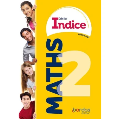 Image de Indice Maths 2de 2023 manuel élève