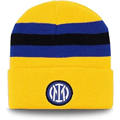 Afbeelding van Inter Cap met klep nieuw logo, verschillende kleuren voetbalpet uniseks