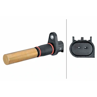 Afbeelding van HELLA 6PU 358 380 861 Impulsgever 2 polig Inductie sensor Met afdichtring