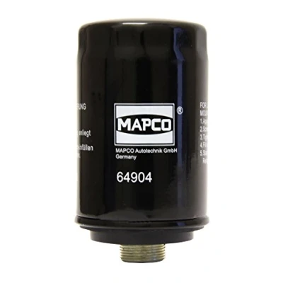 Afbeelding van MAPCO 64904 Oliefilter M27X1,5 Opschroeffilter VOLKSWAGEN: Golf 6, 5, Tiguan I, AUDI: A4 B8 Avant, A6 C7 A3 Hatchback