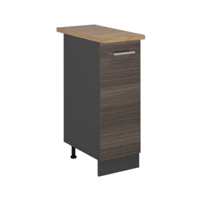 Afbeelding van Vicco Armoire à pharmacie R Line gris élégant, 30 cm, chêne AP