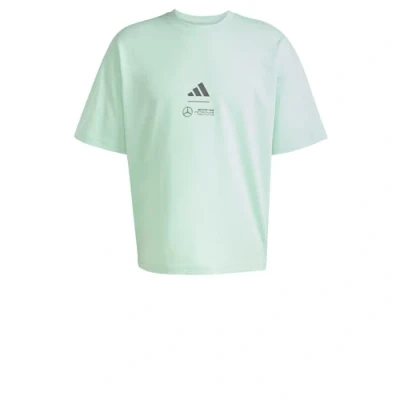 Afbeelding van adidas MERCEDES AMG PETRONAS FORMULA ONE TEAM PREMIUM WOVEN TEE HEREN T shirt