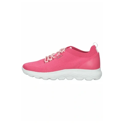 Afbeelding van Geox Sneakers laag, Dames, Maat: 37, Fuchsia Textiel