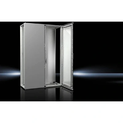 Afbeelding van Rittal VX 8080.000 Schakelkast 1000 x 1800 400 Plaatstaal Grijs wit (RAL 7035) 1 stuk(s)