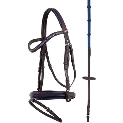 Afbeelding van Premiere Hoofdstel Nantes Zwart/Blauw Full