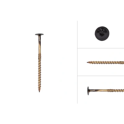 Afbeelding van Wovar Tellerkopschroeven Zwart 8.0 x 160 mm Torx Doos 50 Stuks
