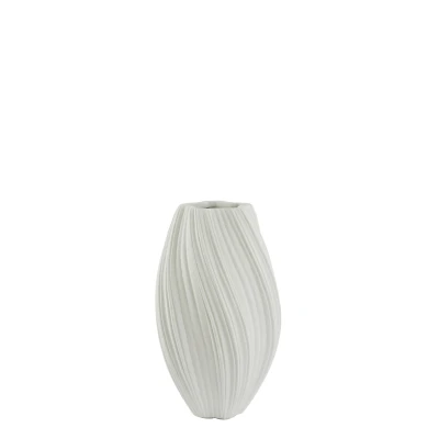 Afbeelding van Light &amp; Living Vaas YATUNG Ø30x52cm Wit