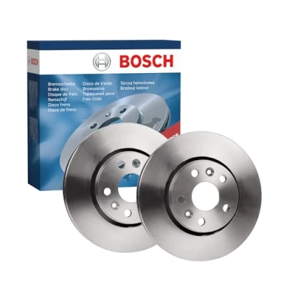 Afbeelding van BOSCH Remschijf RENAULT: Kangoo II Express, / Grand Kangoo, MERCEDES BENZ: Citan Panel Van 280mm 24mm 5 108mm Geventileerd Geolied